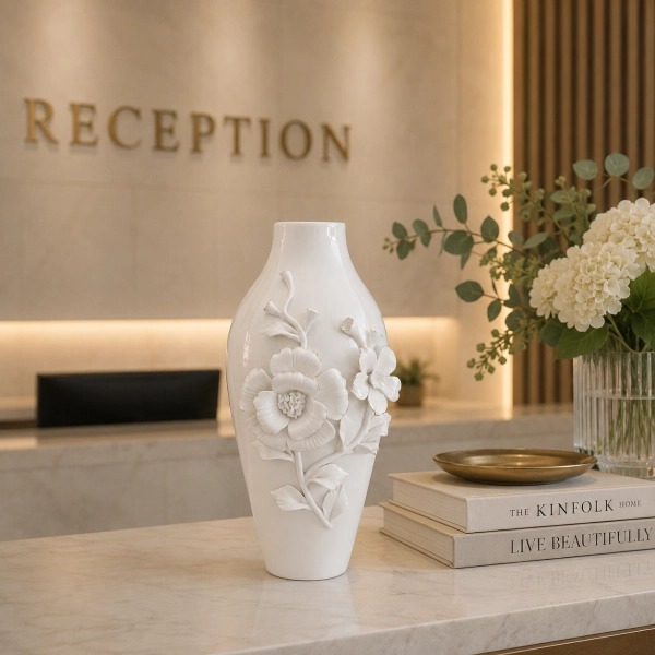 WAZON CERAMICZNY FLEUR 29 CM